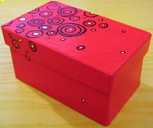 boite rouge