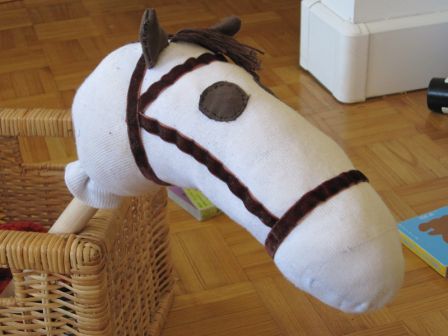 Cheval chaussette