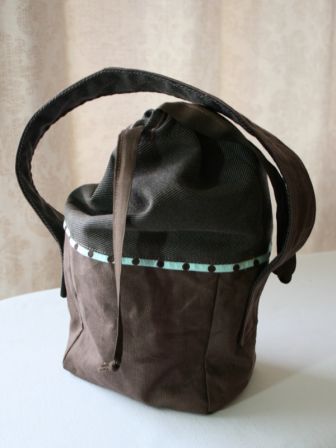 Sac à tricot de Saki