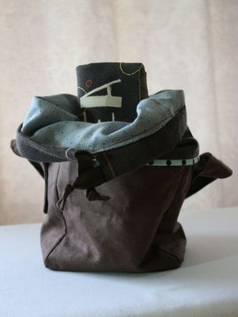 Sac à tricot de Saki