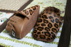 Chaussons souples en cuir graou !